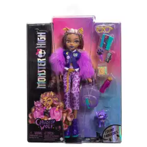 Mattel Monster High Series 2 Clawdeen Wolf (28 cm) miniatura 2